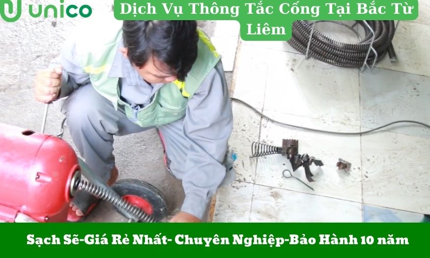 Dich vụ thông tắc cống tại bắc từ liêm